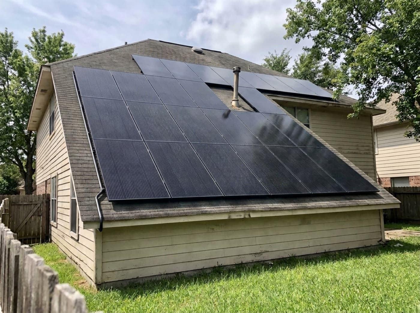 Completed solar & energy work